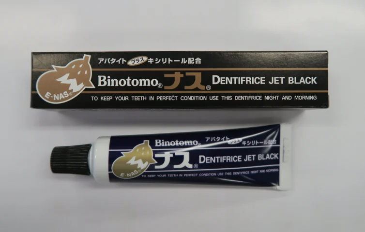 BINOTOMO Nasu Dentifrice Jet Black Toothpaste