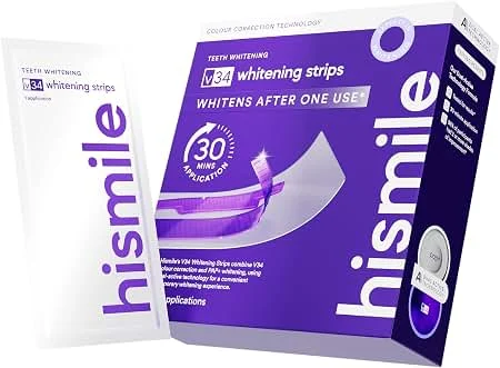 Hismile V34 Whitening Strips 14 Treatments