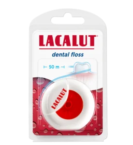 LACALUT Dental Floss Waxed Mint 50 m
