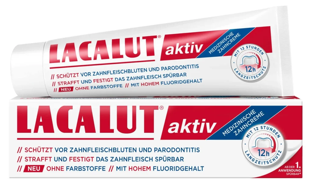 LACALUT aktiv Gum Protection & Anti-bleeding Toothpaste 100 ml