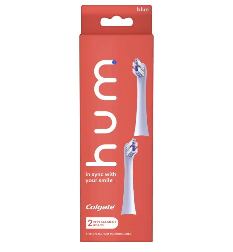 Colgate Hum Replacement Brush Heads 2-Pack