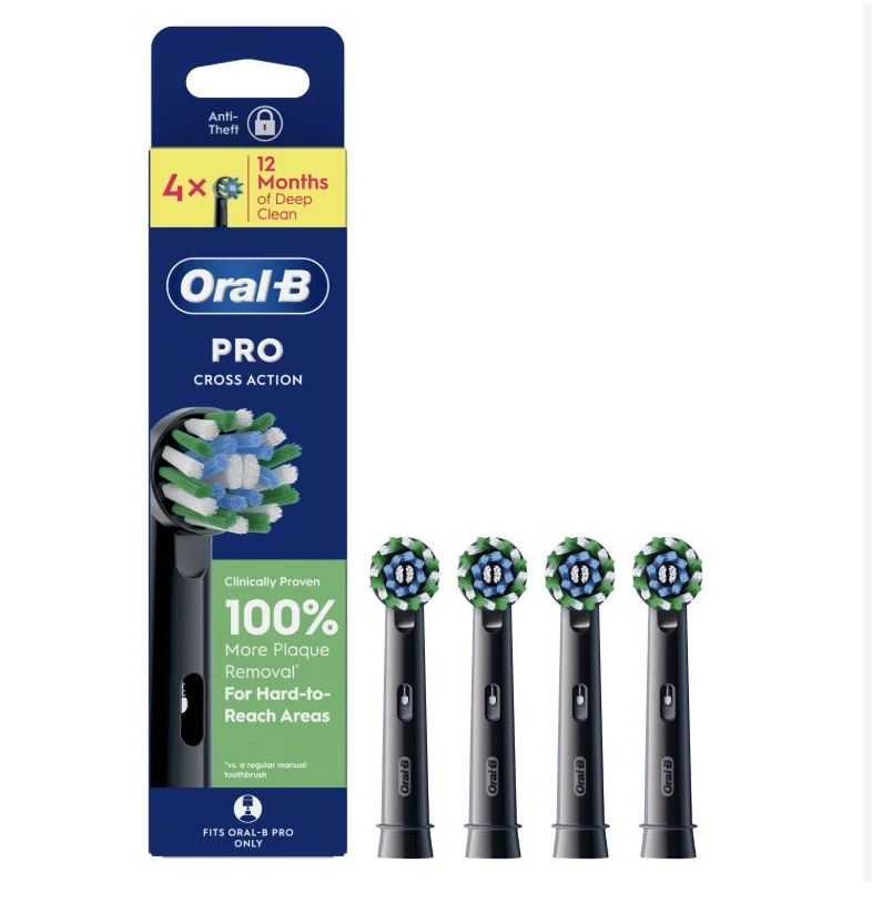 Oral-B Pro Cross Action Replacement Brush Heads